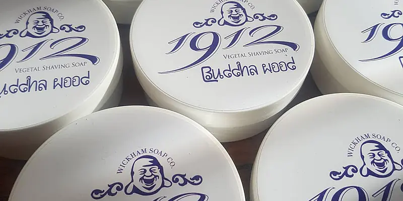 Wickham 1912 Buddha Wood Shaving Soap & Balm 