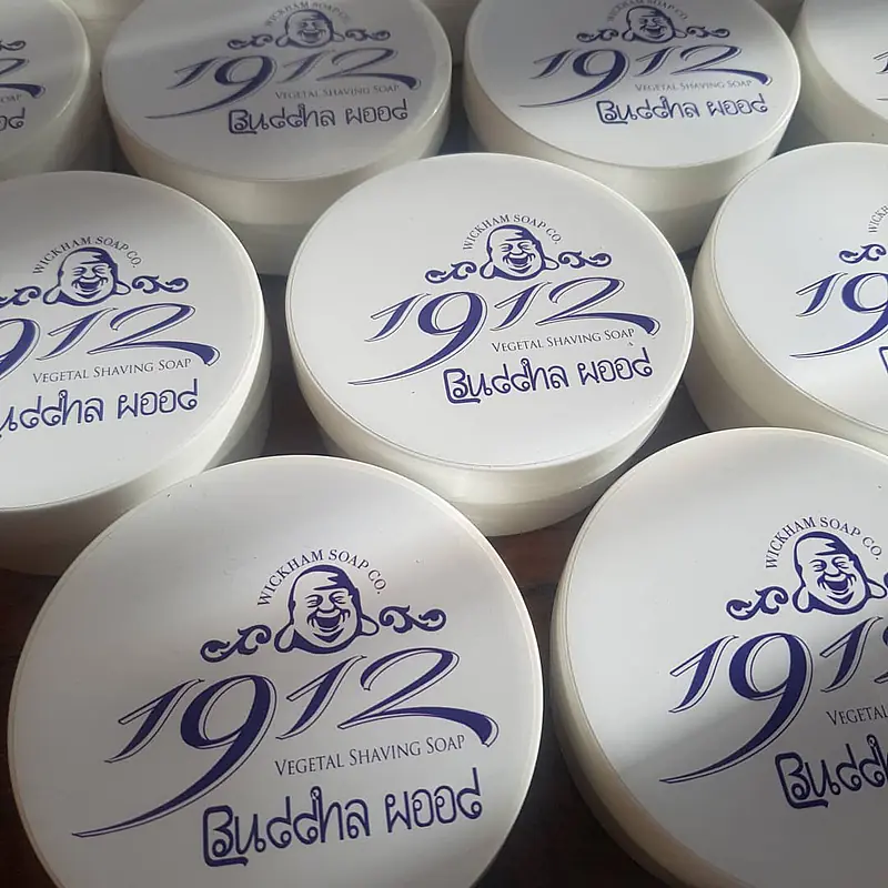 Wickham 1912 Buddha Wood Shaving Soap & Balm 