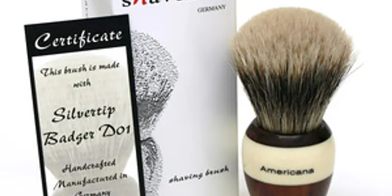 Shavemac Americana Badger Hair Shaving Brush