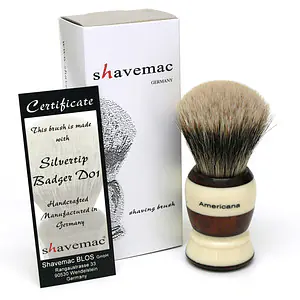 Shavemac Americana Badger Hair Shaving Brush