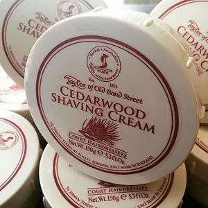 Taylor of Old Bond Street Cedarwood Shaving Cream