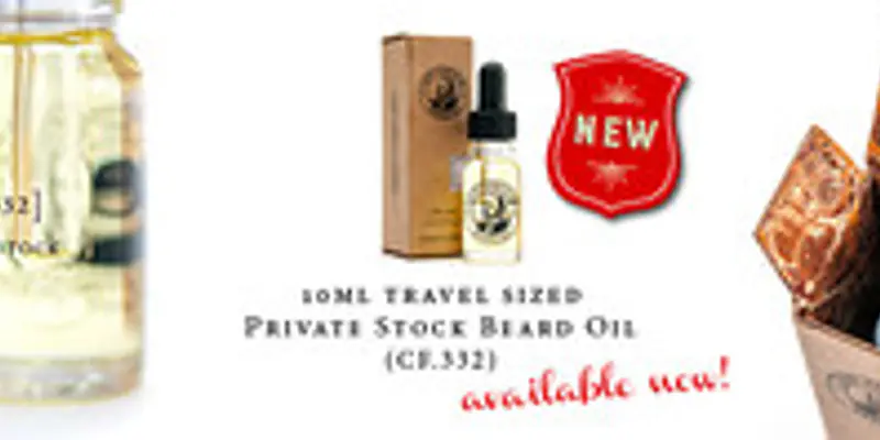 Captain Fawcett's Beard Oil Now Available In 10ml Bottles