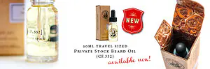 Captain Fawcett's Beard Oil Now Available In 10ml Bottles