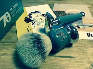 Muhle 70th Anniversary Brushes and Razor