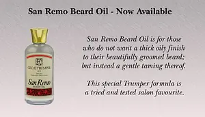 Geo F Trumper San Remo Beard Oil