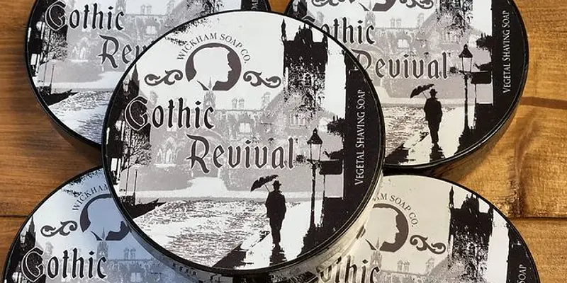 Wickham Gothic Revival Shaving Soap & Aftershave Splash