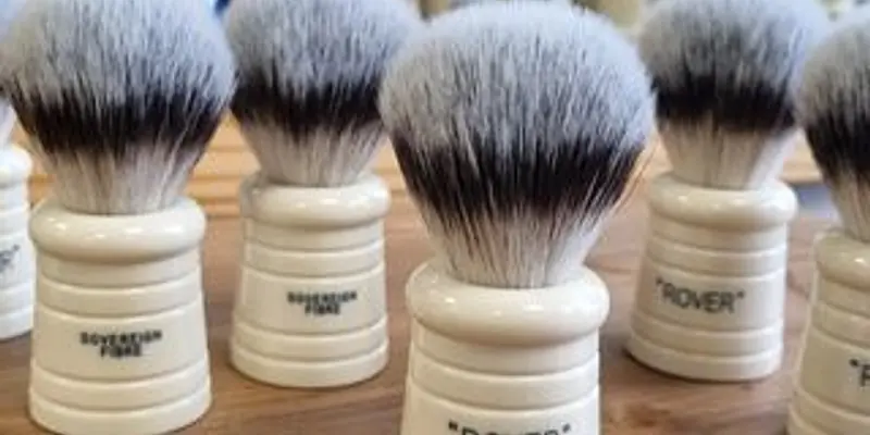 Simpsons Rover Sovereign Fiber Shaving Brushes