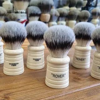 Simpsons Rover Sovereign Fiber Shaving Brushes