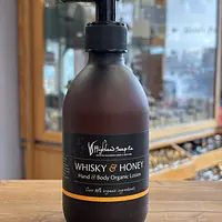 The Highland Soap Co. Whisky And Honey Hand And Body Organic Lotion 300ml - Master