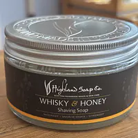 The Highland Soap Co. Whisky And Honey Shaving Soap - Master