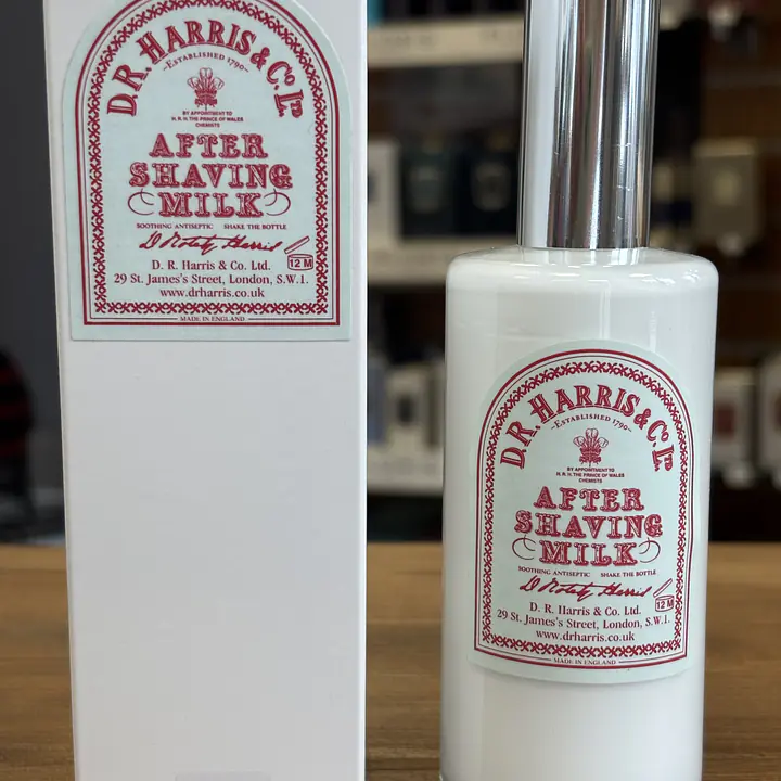 D.R Harris Aftershave Milk 100ml  Dispenser Bottle - Master