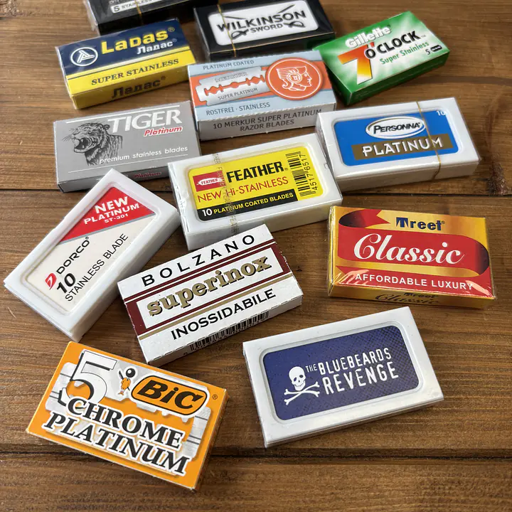 DE Razor Blades
