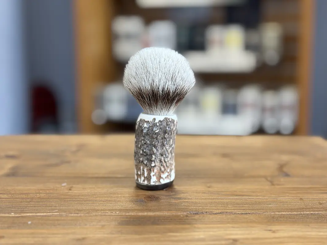Scottish Stag Antler Shaving Brushes